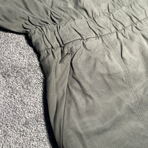 Lululemon Jumpsuit Women’s Size 8 Green Perfectly Poised Short Sleeve Modal - Picture 8 of 16